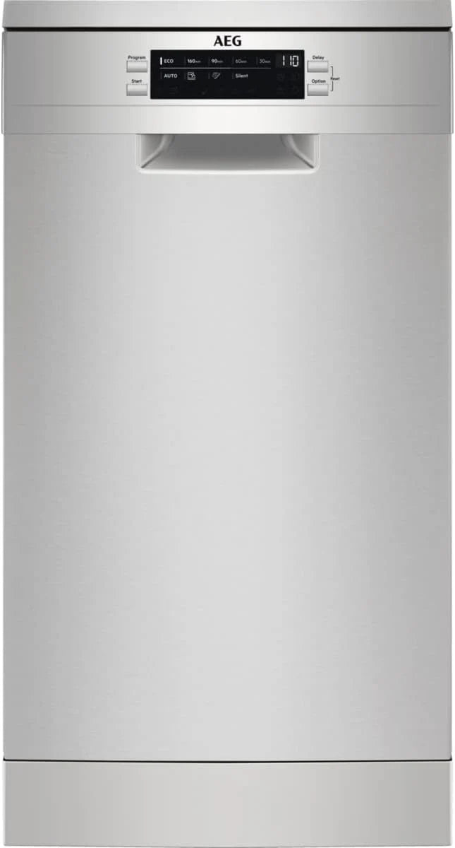 Aeg Ffb73517Zm Zmywarka Airdry, 10 Sztućców, Automatyczne Odłączanie, 9 Programów W 4 Temperaturach, Taca Maxiflex, Funkcja Extrahygiene, Regulowany K