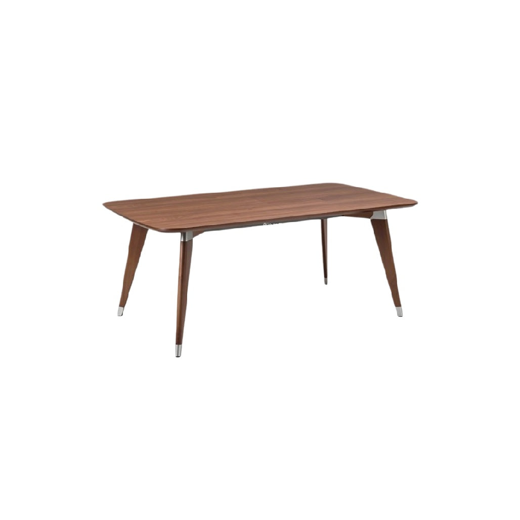 ### Tytuł techniczny w języku polskim: **Stylowy stół drewniany o nowoczesnym designie**