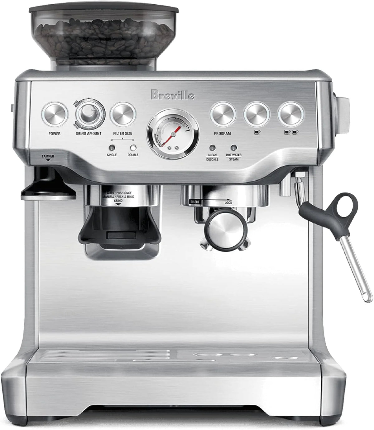 Breville The Barista Express Półautomatyczny Ekspres Do Espresso 1,9 L Stal Nierdzewna(Stal Nierdzewna)