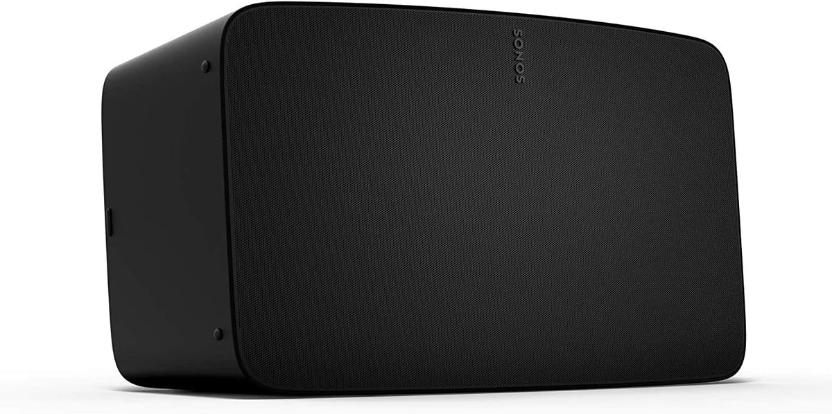 Sonos Five Głośnik Hi-Fi Z Wi-Fi, Wejściem Liniowym 3,5 Mm, Obsługą Strumieniowego Przesyłania Dźwięku O Wysokiej Rozdzielczości - Biały(Czarny)