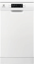 Electrolux Zmywarka, 45 Cm, Ess42220Sw, 9 Sztućców, Satelliteclean Series 600, Silnik Inwerterowy, Wyświetlacz Cyfrowy, 8 Programów, Extrahygiene, Air