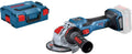 Bosch Professional System 18V: Akumulatorowa Szlifierka Kątowa Biturbo Gwx 18V-15 Sc (1 Moduł Bluetooth, Rękojeść Dodatkowa, Osłona, Walizka L-Boxx)(B