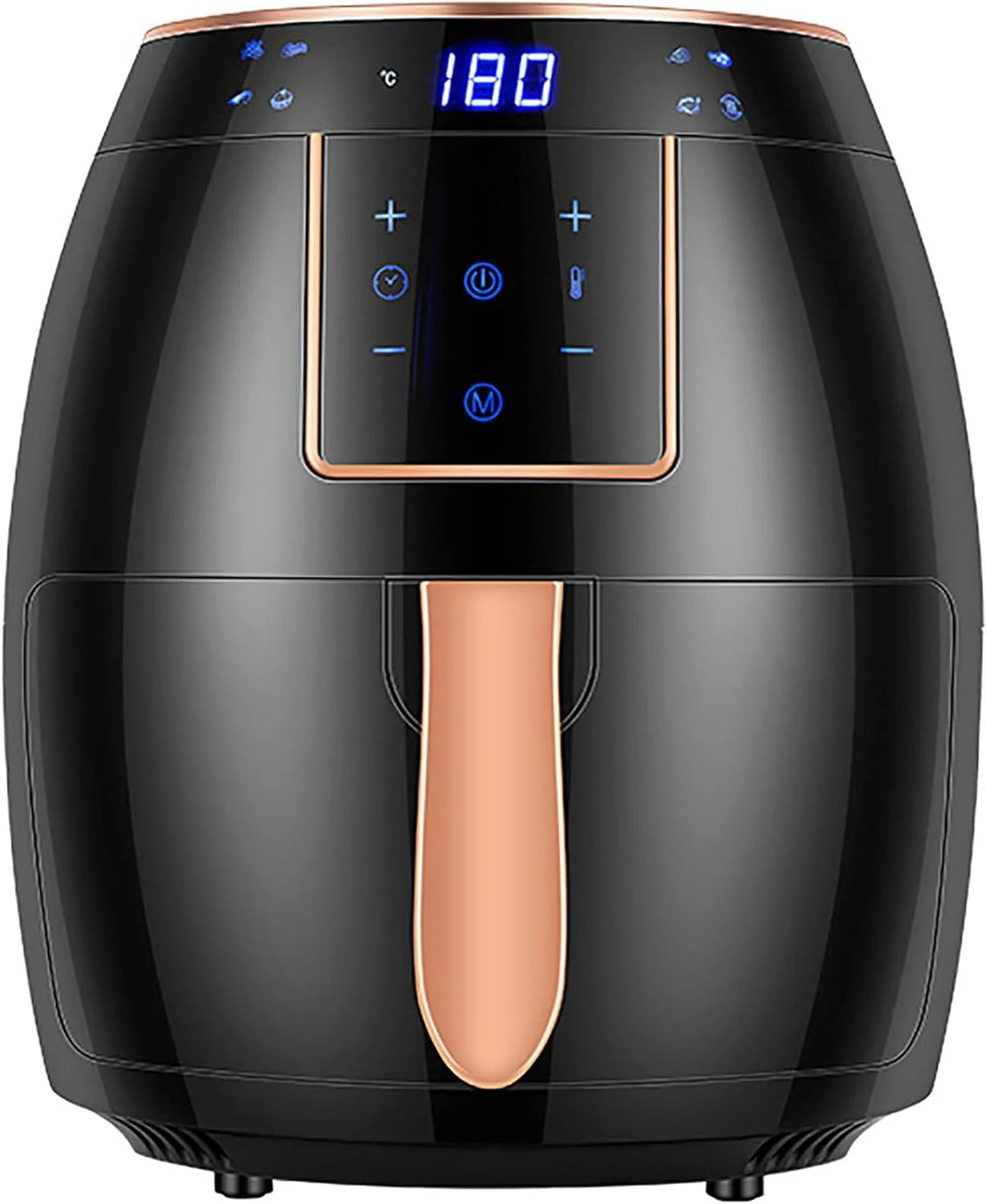 5,5 L 1300 W Air Fryer One-Touch Screen Oven Z Nieprzywierającym Koszykiem, Smart Finish Do Pieczenia, Grillowania, Suszenia I Nie Tylko, Dla Szybkiej