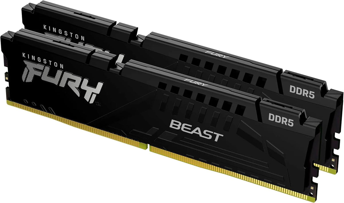 Ddr5 64Gb Kit 2X32Gb Pc 5600 Kingston Fury Beast Ex Kf556C36Bbek2-64(Zestaw 2 Szt/Czarny/16Gb)