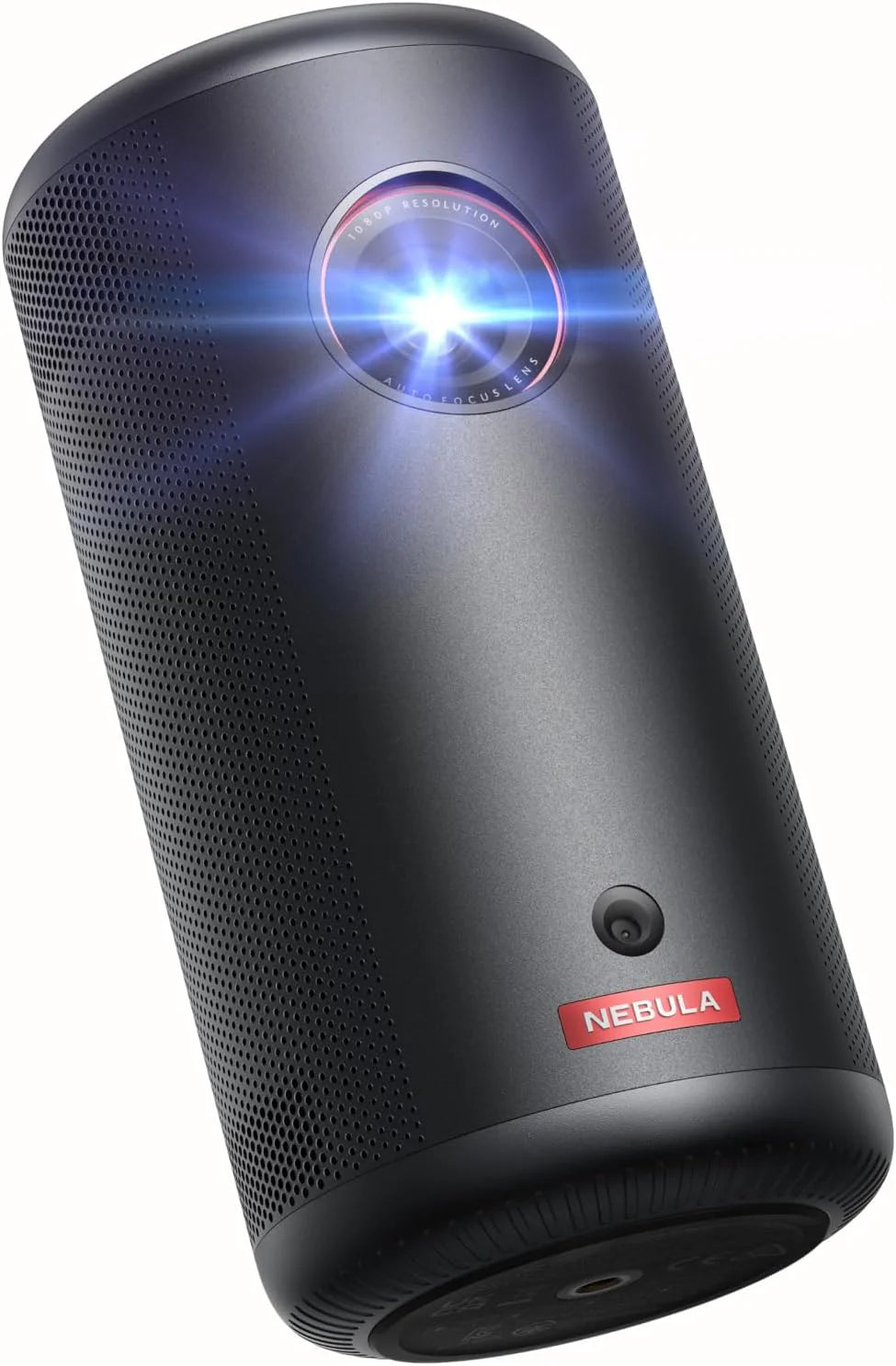 Nebula Capsule3 Mini Projektor, Inteligentny Projektor, 1080P, Wi-Fi, 200 Ansi Lumenów, Przenośny Projektor, Z Gtv, Netflix, Dolby Digital, Obraz 120"