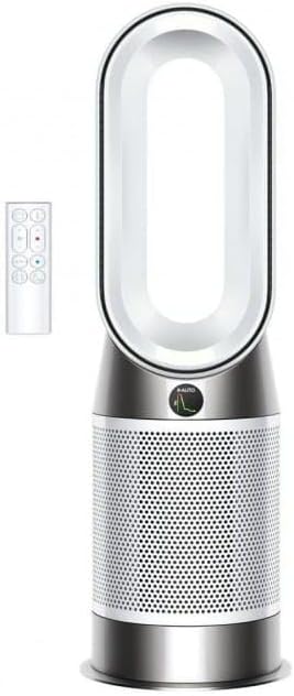 Dyson Purifier Hot+Cool Hp1 Oczyszczacz Powietrza Potężny Oczyszczacz Powietrza Z Funkcją Wentylatora I Ogrzewania (Biały/Biały)
