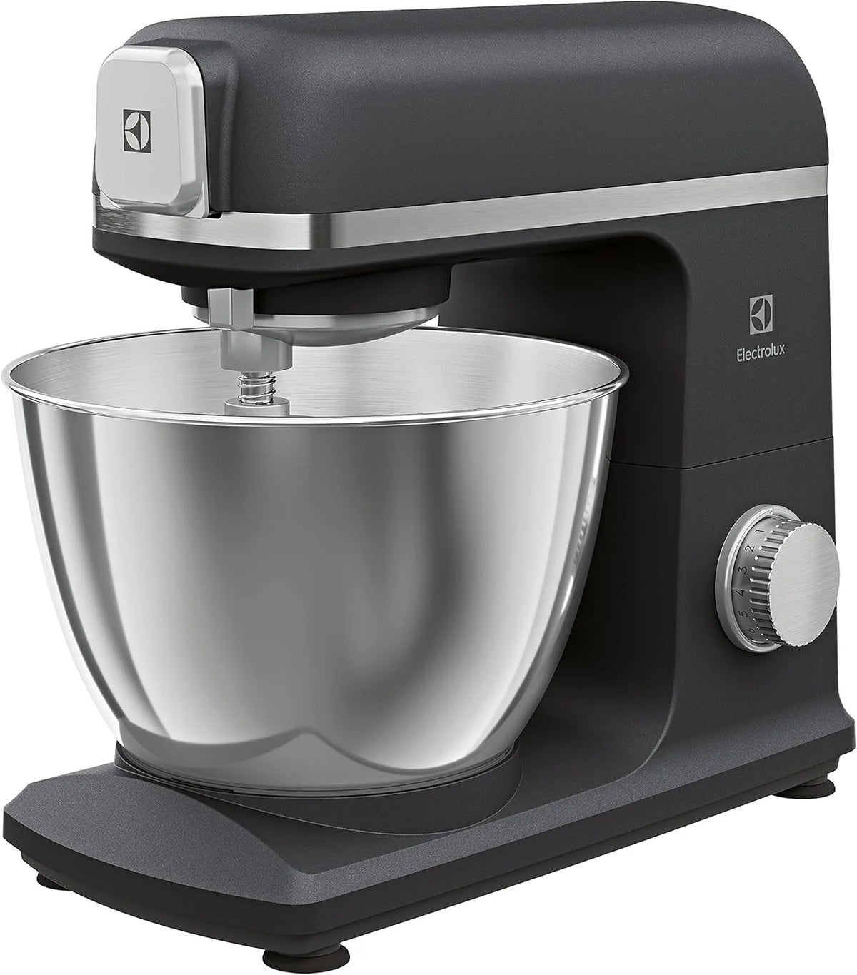 Electrolux Robot Kuchenny 1200 W, 10 Prędkości + F. Pulsacyjna, Oświetlenie Led Misy, 2 Misy O Pojemności 4,8L I 2,9L, W Zestawie: Hak, Trzepaczka, Ub