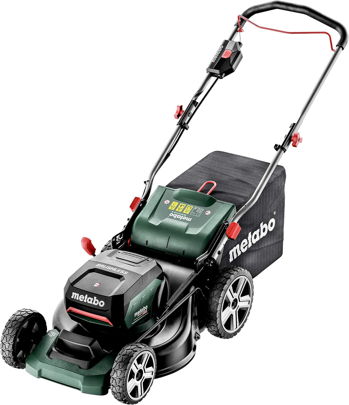 Metabo Kosiarka Akumulatorowa Rm 36-18 Ltx Bl 46 – 601606850 – 18 V – Kosiarka Z Funkcją Mulczowania – Do Ogrodów O Powierzchni Do 800 M² – Bez Akumul
